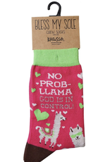 Bless my Sole Bless My Sole Socks - Llama