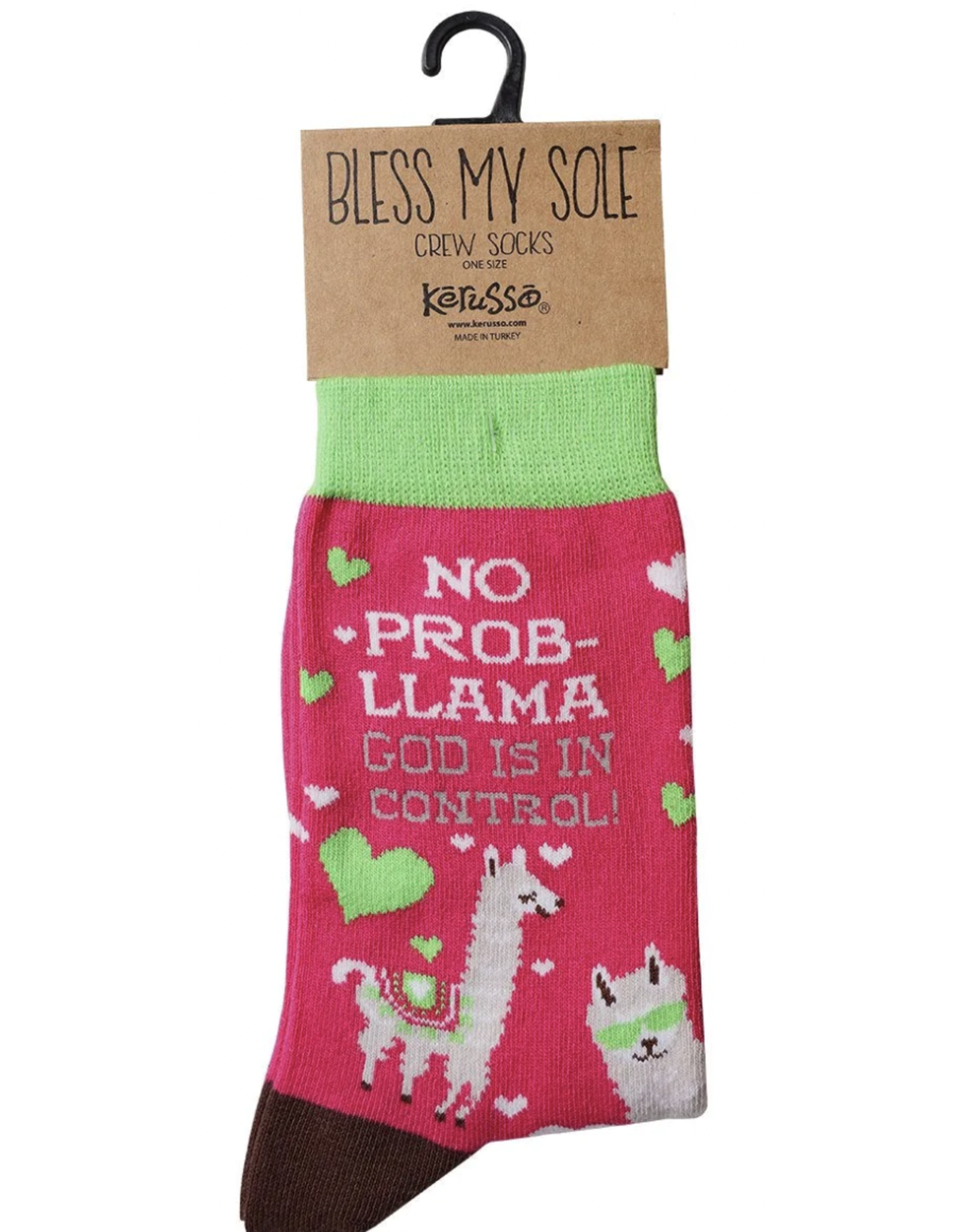 Bless my Sole Bless My Sole Socks - Llama