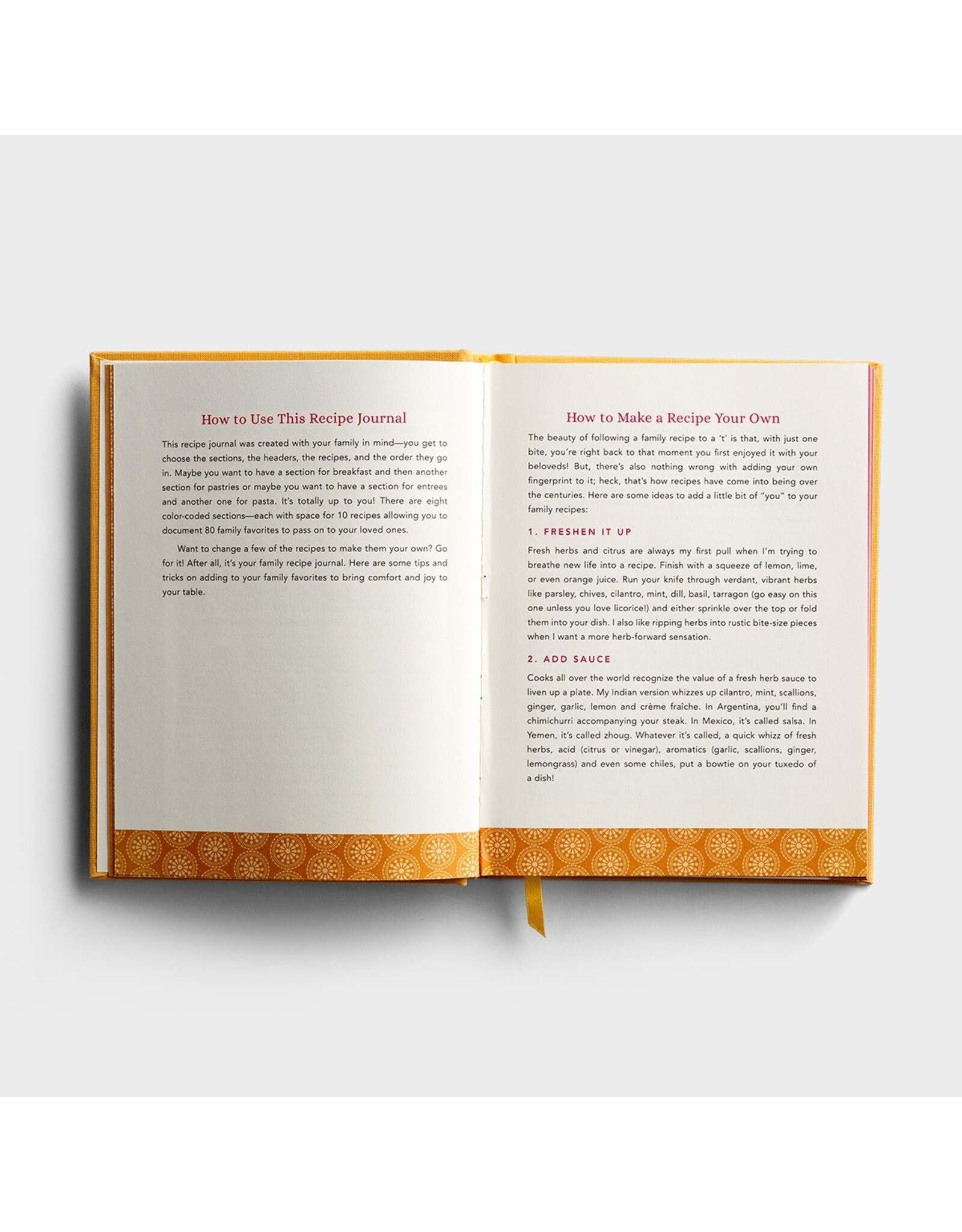 Dayspring My Family Recipe Journal: With Prayers & Scriptures