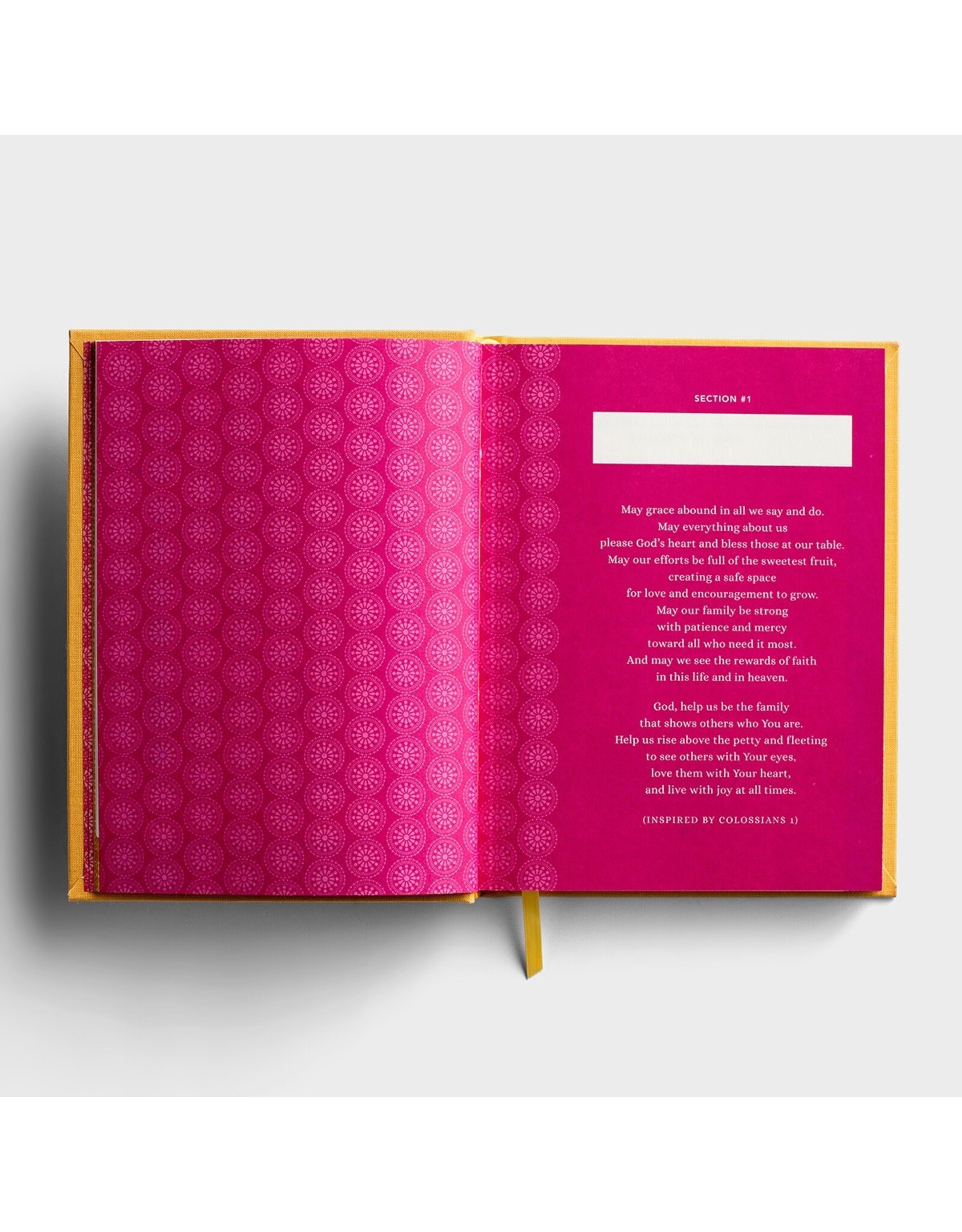 Dayspring My Family Recipe Journal: With Prayers & Scriptures