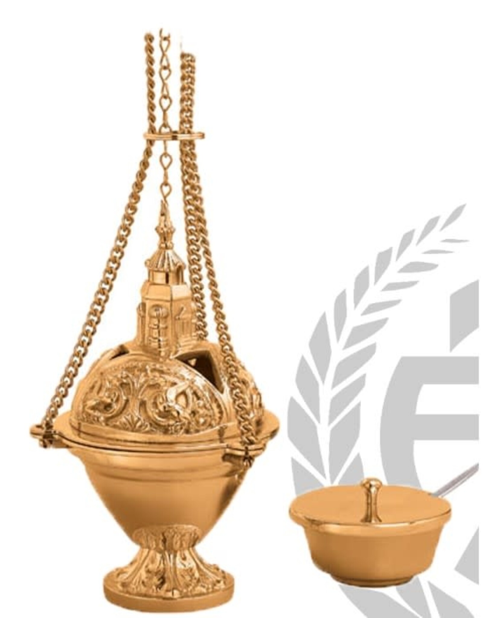 Excelsis Censer & Boat, Bronze