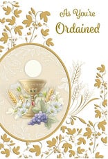 Greetings of Faith Ordination Card - As You're Ordained