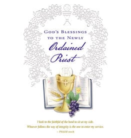 Greetings of Faith Priest Ordination Card - I Look to the Faithful