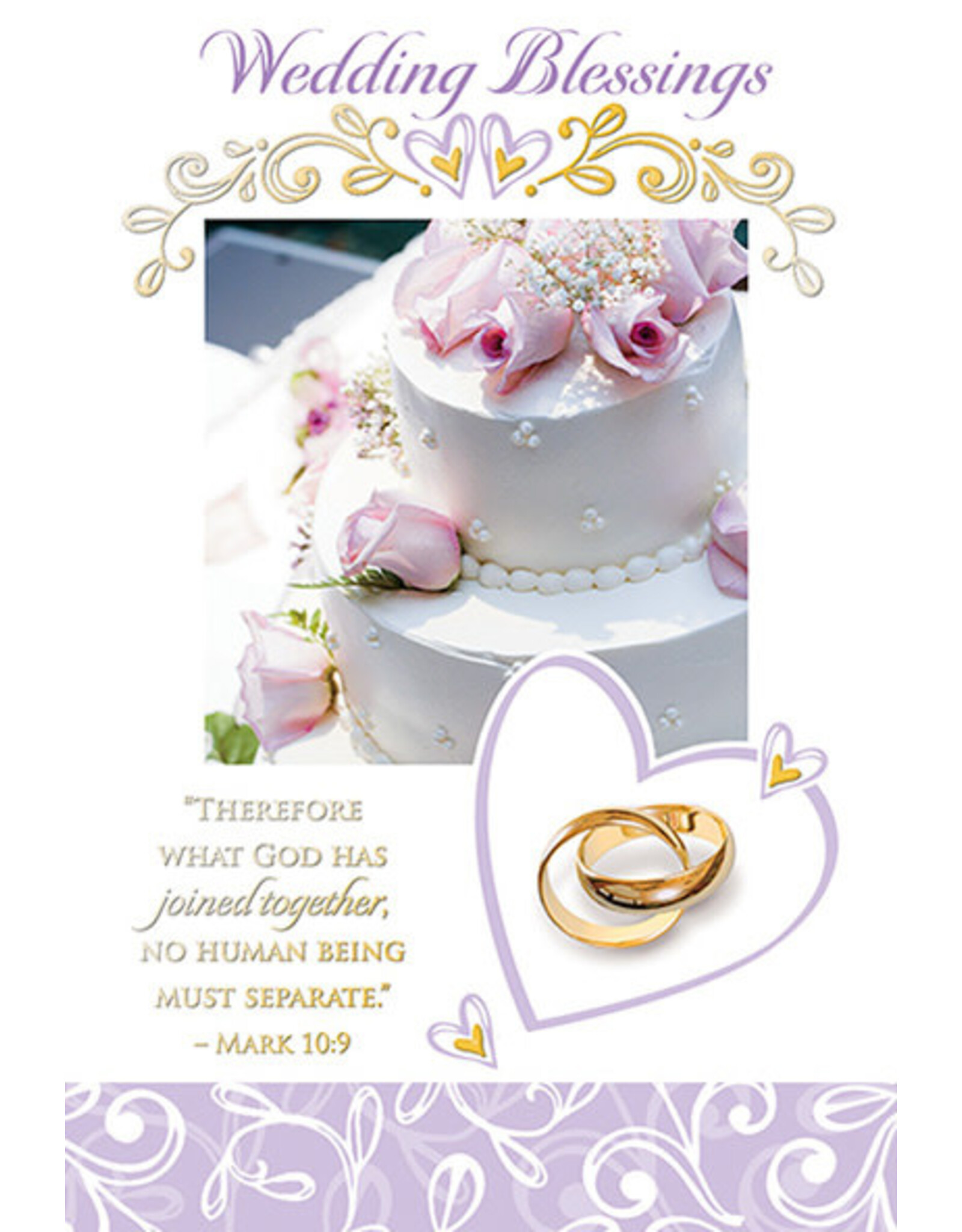Greetings of Faith Card - Wedding, Joined Together