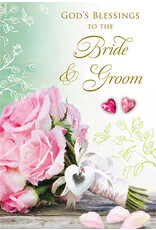 Greetings of Faith Card - Wedding, Blessings Bouquet