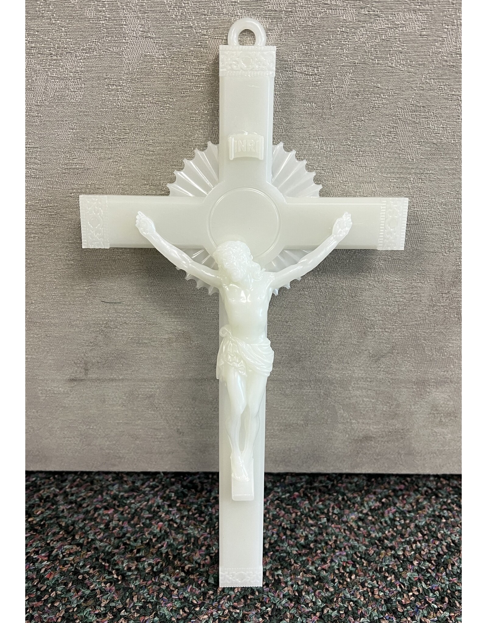 Space Age Luminous Crucifix 12"