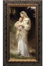 Nelson Art L'Innocence Ornate Dark Framed Art Picture