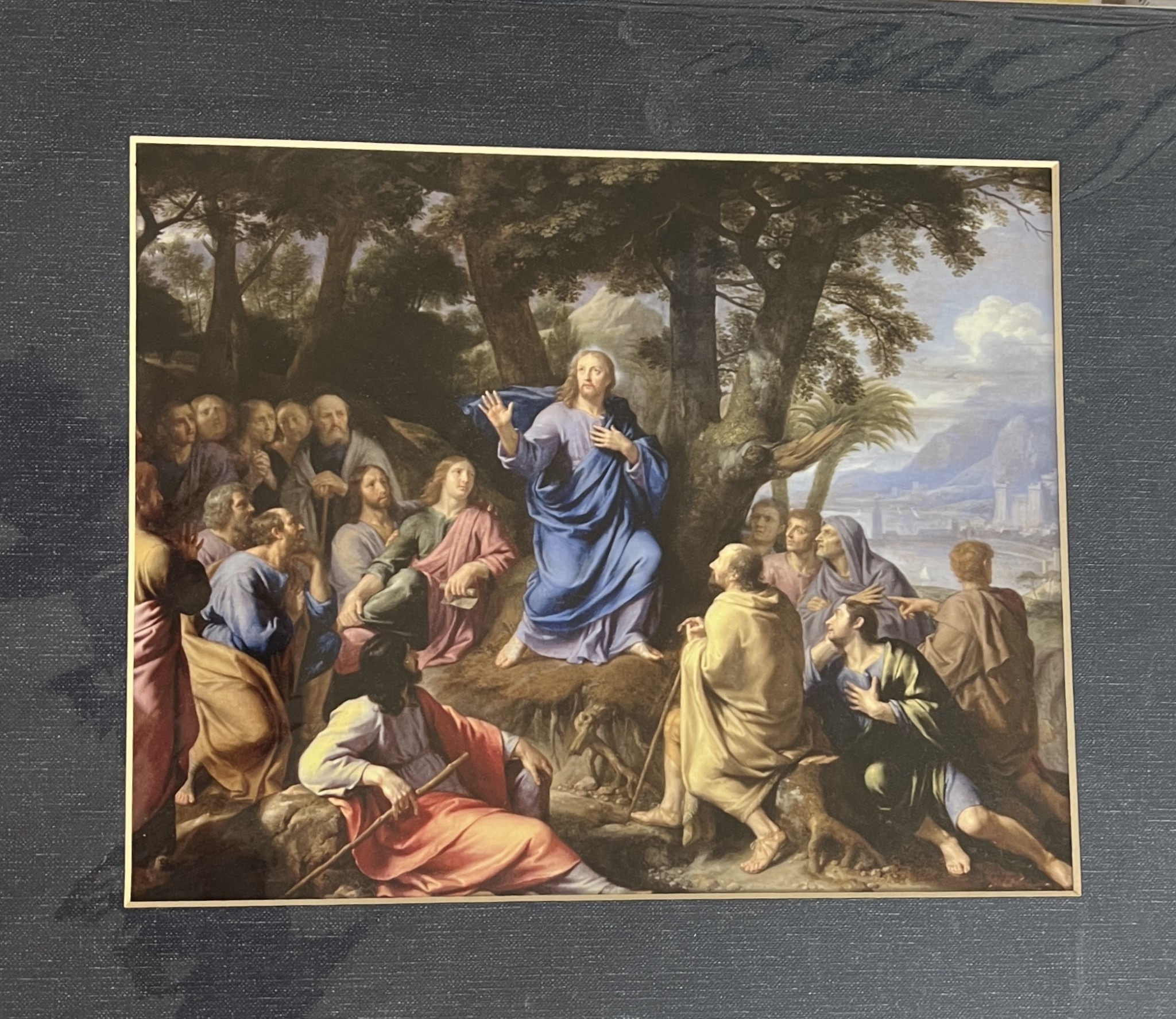 Print - Sermon on the Mount (11x14, Matted) - Reilly's Church Supply & Gift Boutique
