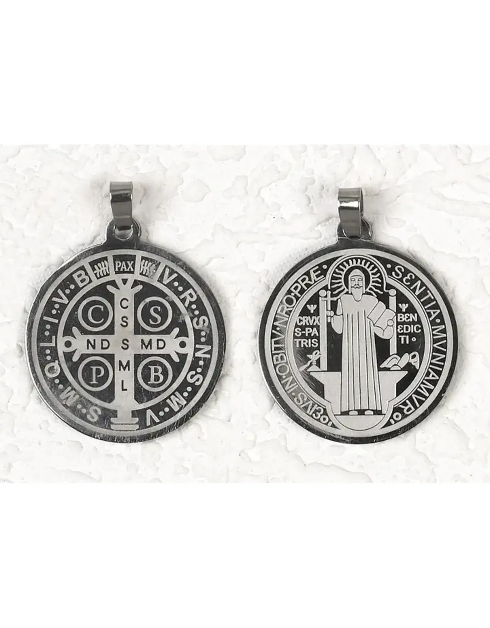 Lumen Mundi St. Benedict Medal (3/4") Stainless Steel