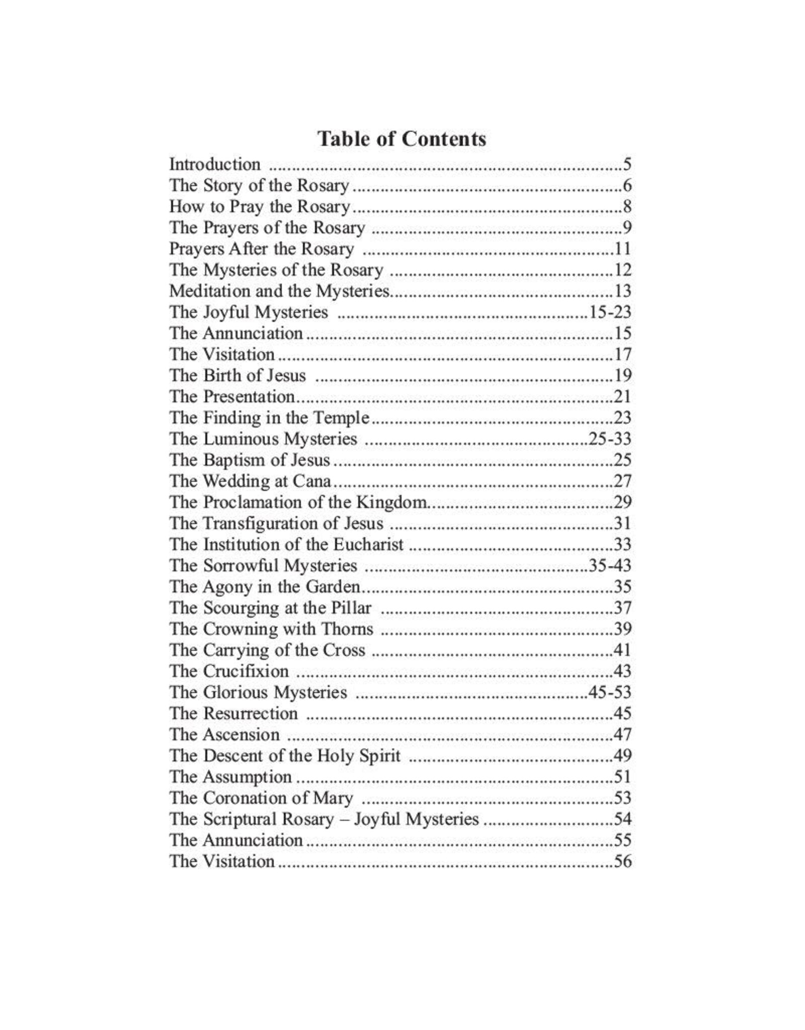 Aquinas Press My Complete Rosary Prayer Book