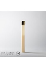 Lux Mundi Refillable Oil Altar Candle 1-15/16"x12"