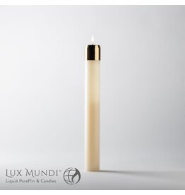 Lux Mundi Refillable Oil Altar Candle 1-15/16"x12"