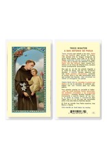 Hirten Holy Card, Laminated -Trece Minutos A San Antonio