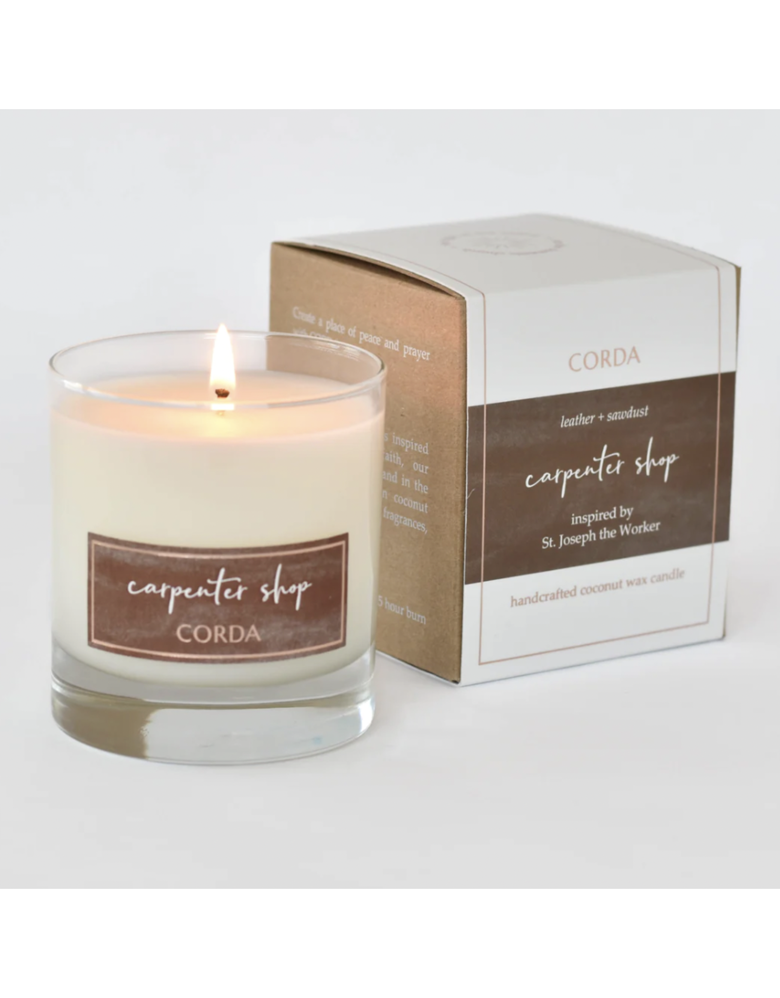 Corda Corda Candle - Carpenter Shop - St. Joseph the Worker