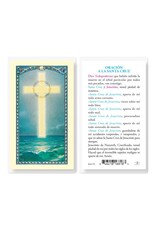 Hirten Holy Card, Laminated -Oracion A La Santa Cruz