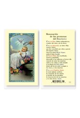 Hirten Holy Card, Laminated -Renovacion de las promesas del Bautismo