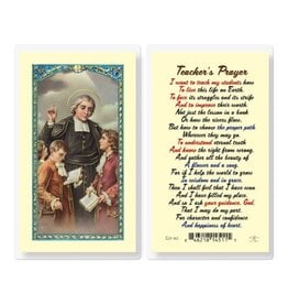 Hirten Holy Card, Laminated - Teacher's Prayer