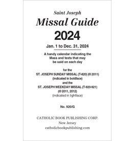Catholic Book Publishing 2024 Guide for the St. Joseph Missal