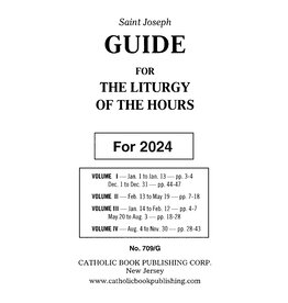 Catholic Book Publishing 2024 Guide for Large Print Liturgy of the Hours