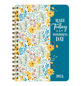 Christian Art Gifts 2024 Planner - Make Today a Wonderful Day