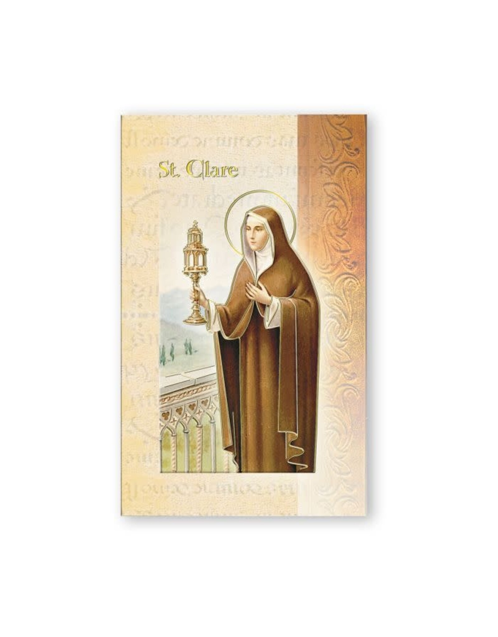 Hirten Saint Biography Folder - St. Clare
