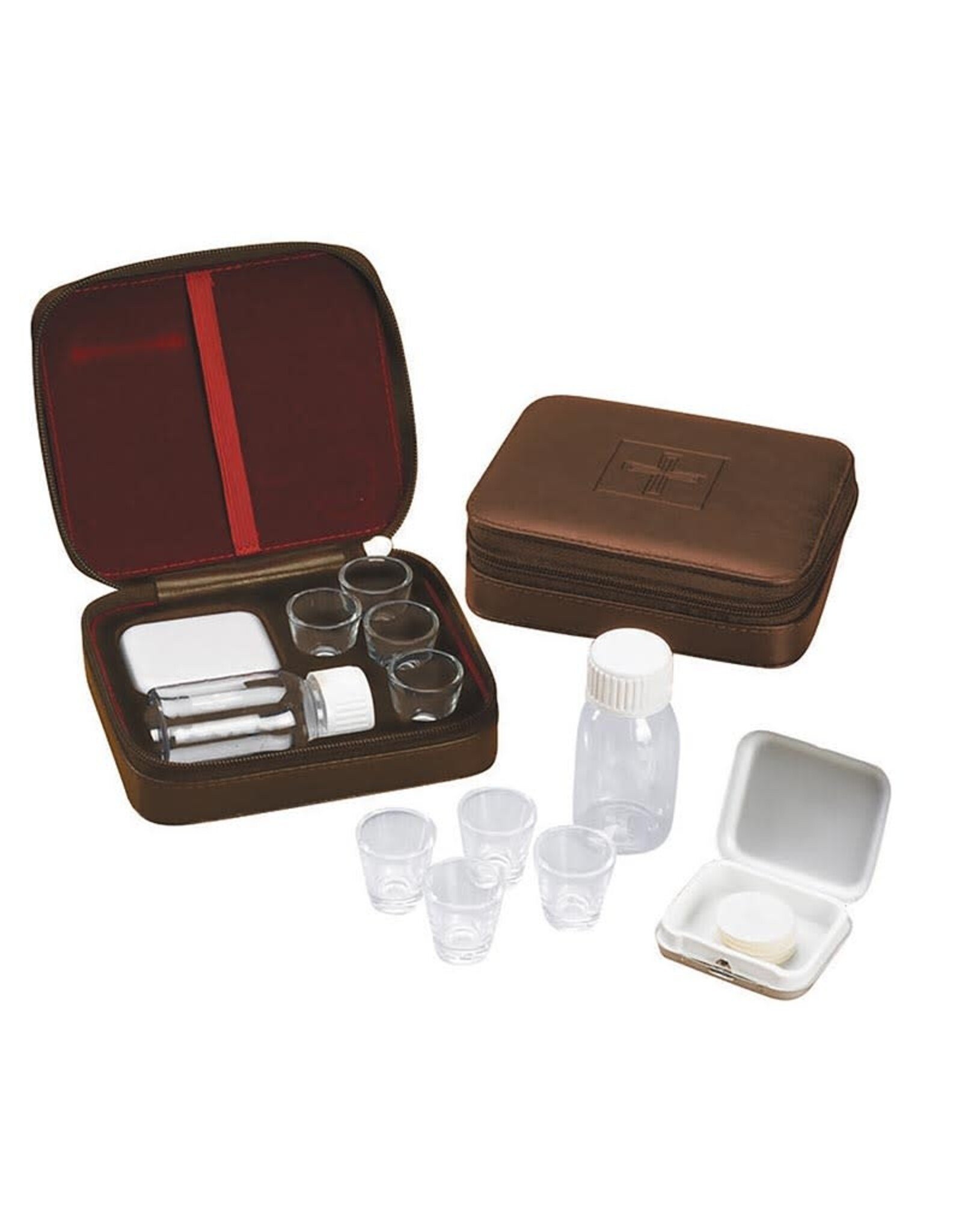 Sudbury Brass 4-Cup Portable Communion Set