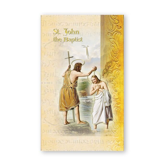 Saint Biography Folder - St. John the Baptist - Reilly's Church Supply ...