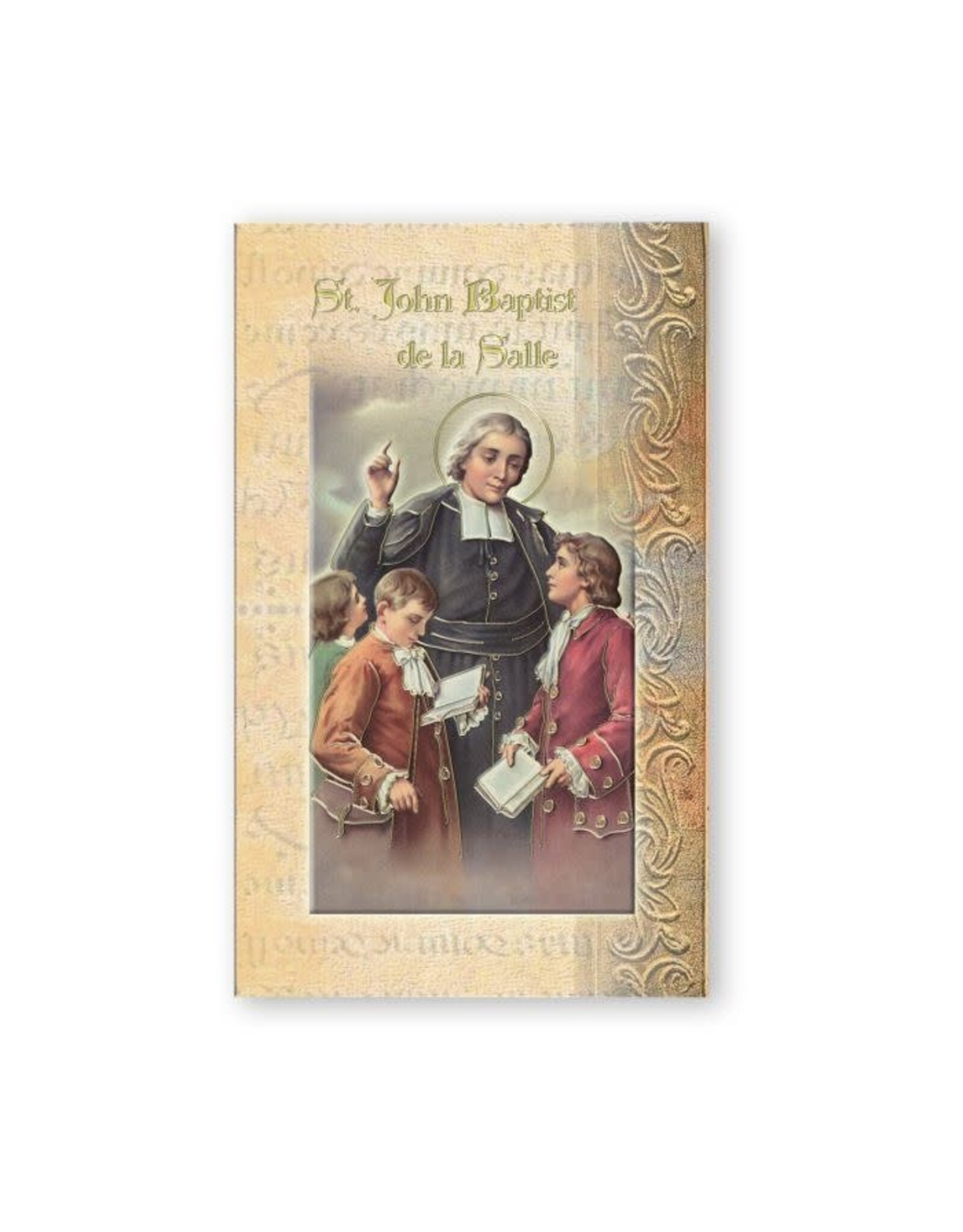 Hirten Saint Biography Folder - St. John Baptist De La Salle