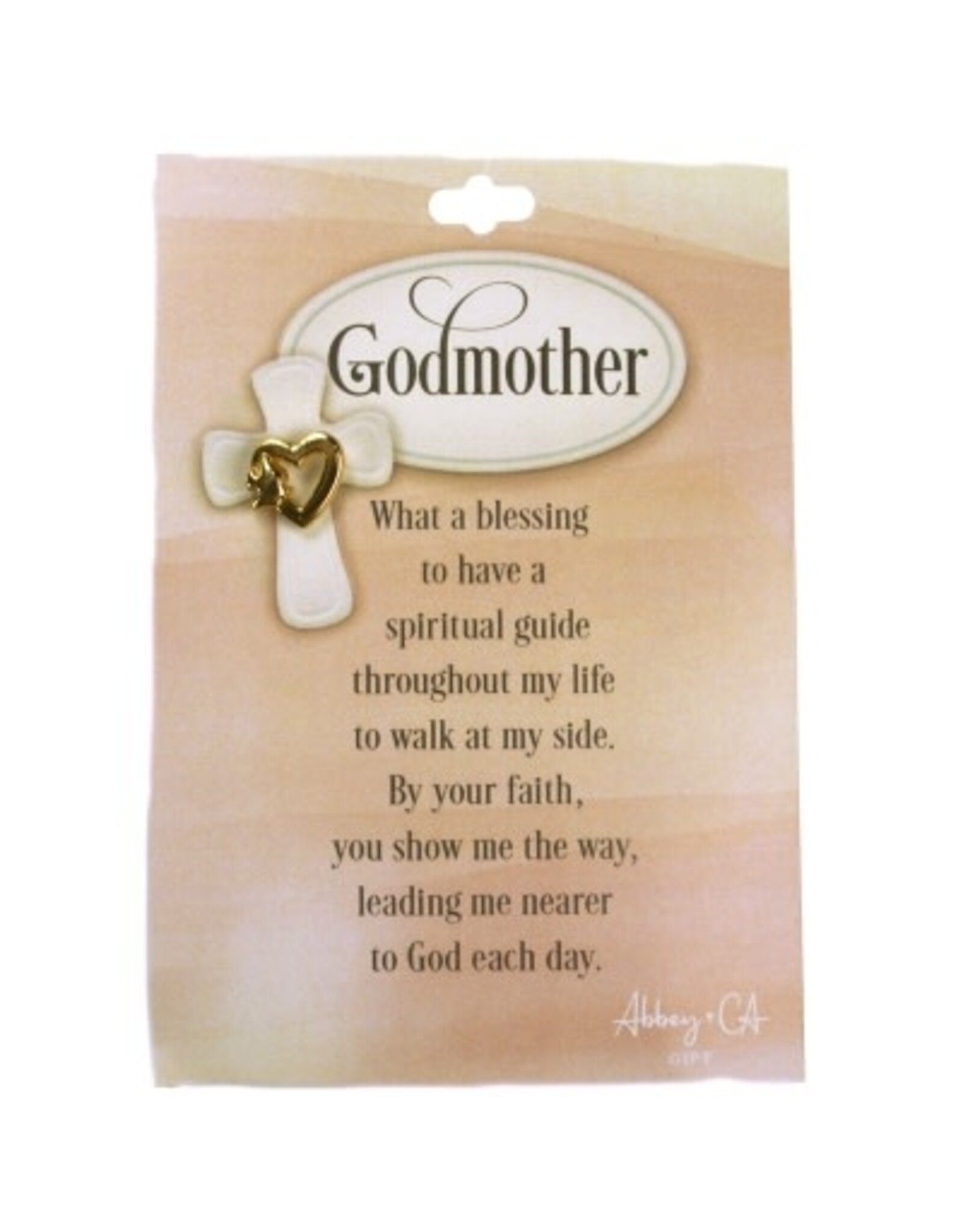 Abbey & CA Gift Lapel Pin - Godmother