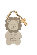 Abbey & CA Gift Lion Two-Sided Door Knob Hanger
