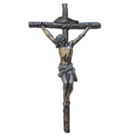 Goldscheider Crucifix 16" Bronze