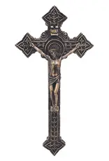 Goldscheider Crucifix 9" Bronze