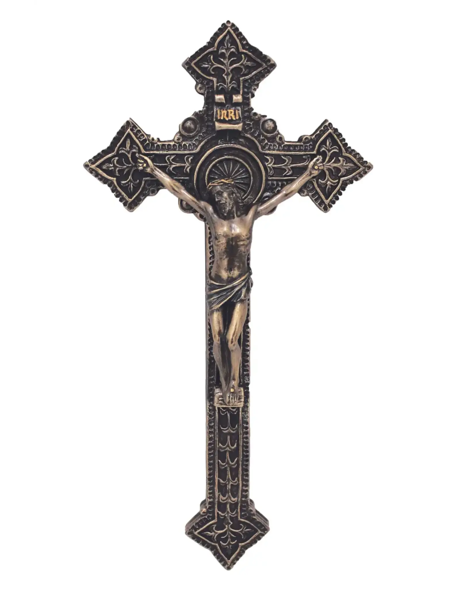 Goldscheider Crucifix 9" Bronze