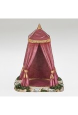 Roman Fontanini - King's Tent, Burgundy (5" Scale)
