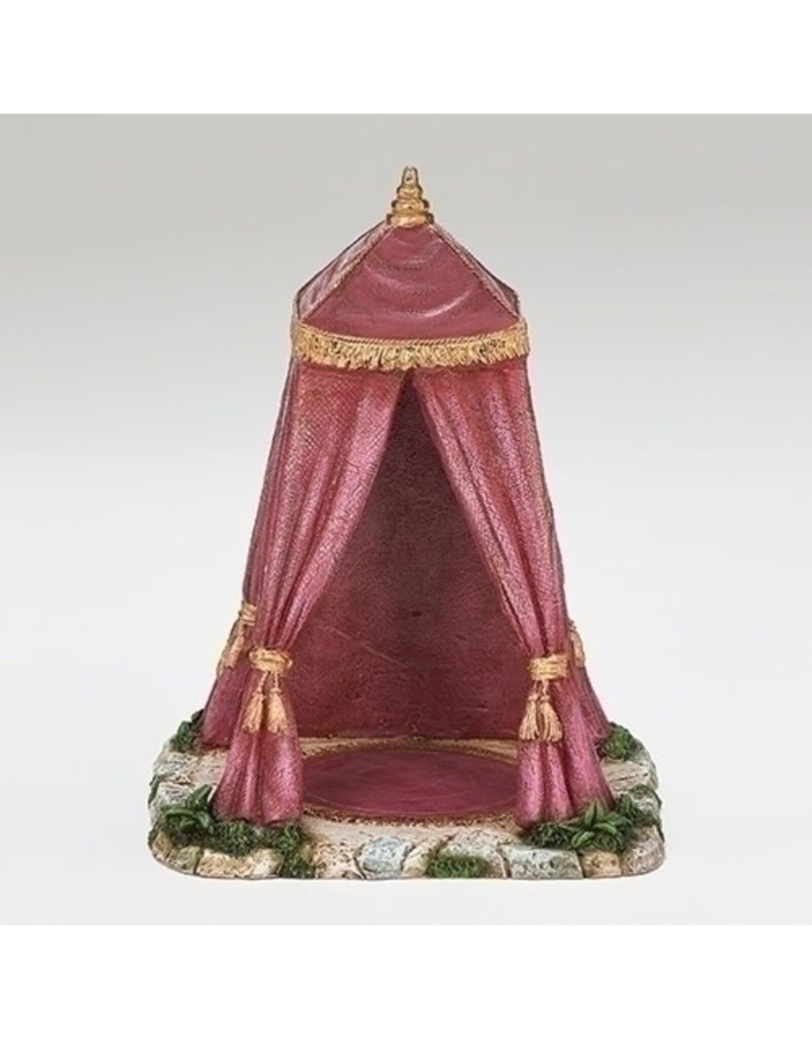 Roman Fontanini - King's Tent, Burgundy (5" Scale)