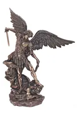 Goldscheider St. Michael Statue - Bronze (29")