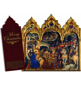 Nelson Art Boxed Christmas Cards - Traditional Mary, Tri-Fold (12)