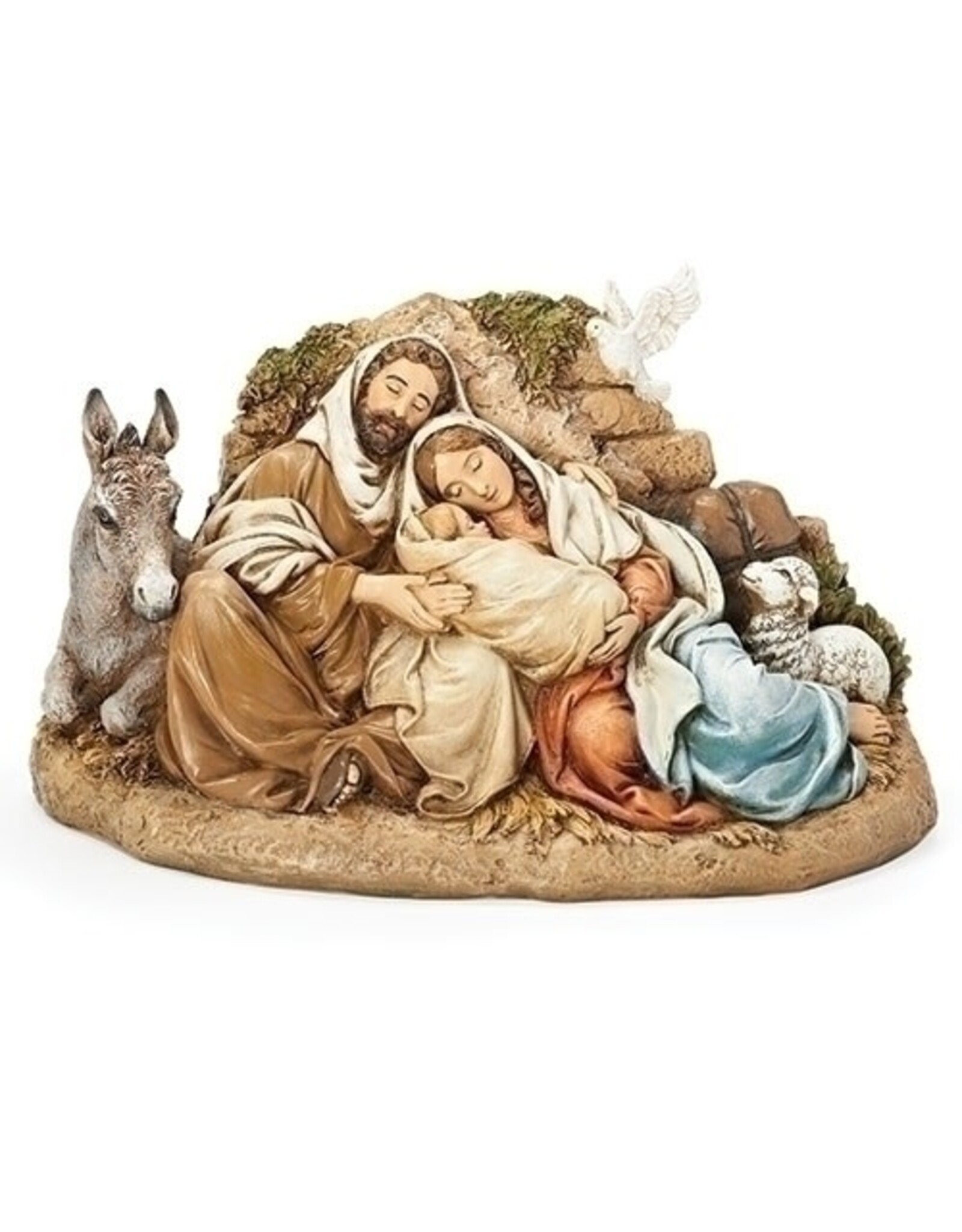 Roman Resting Holy Family Figurine