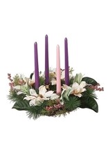 Roman Advent Wreath (Candleholder) Magnolia