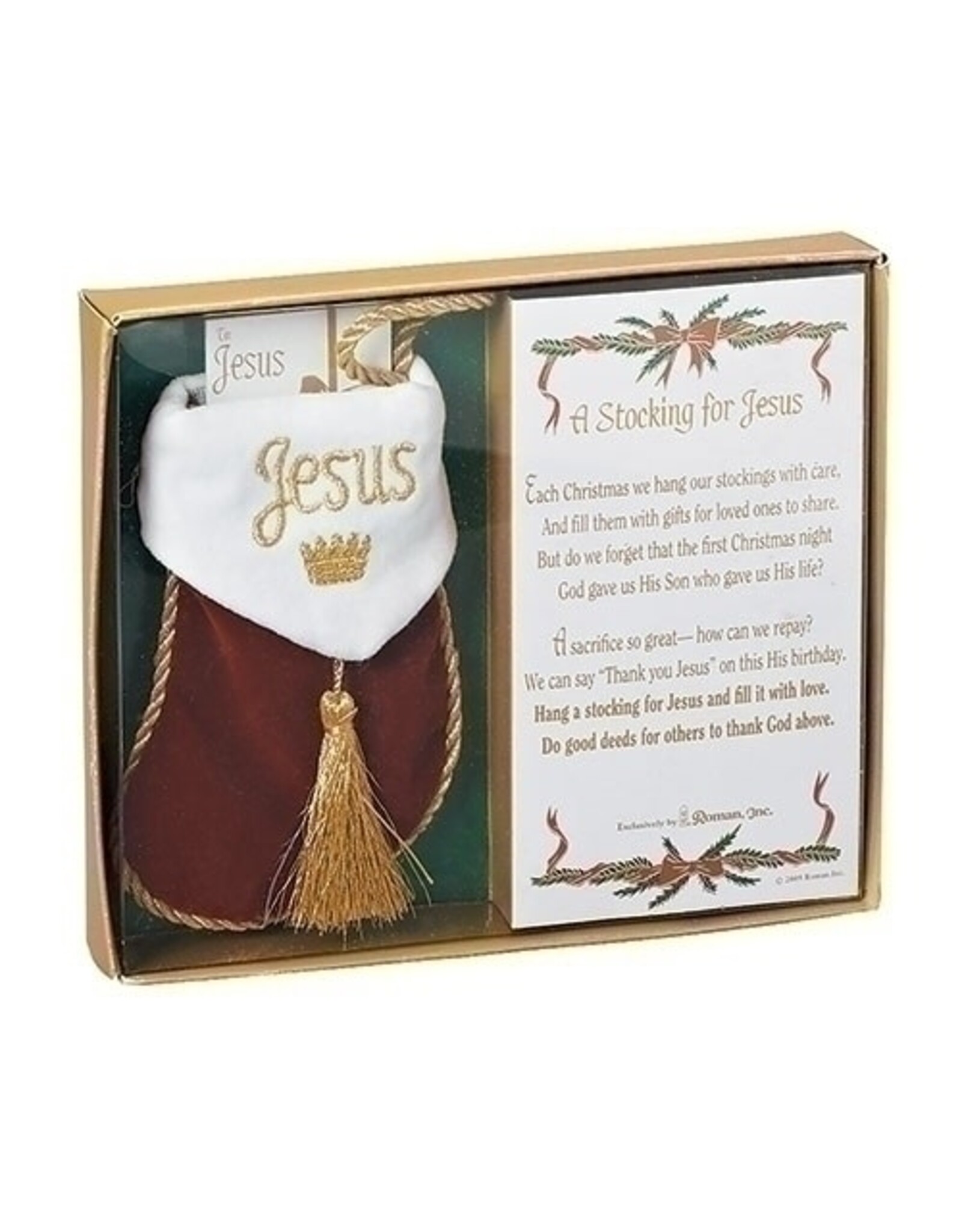 Roman Stocking for Jesus