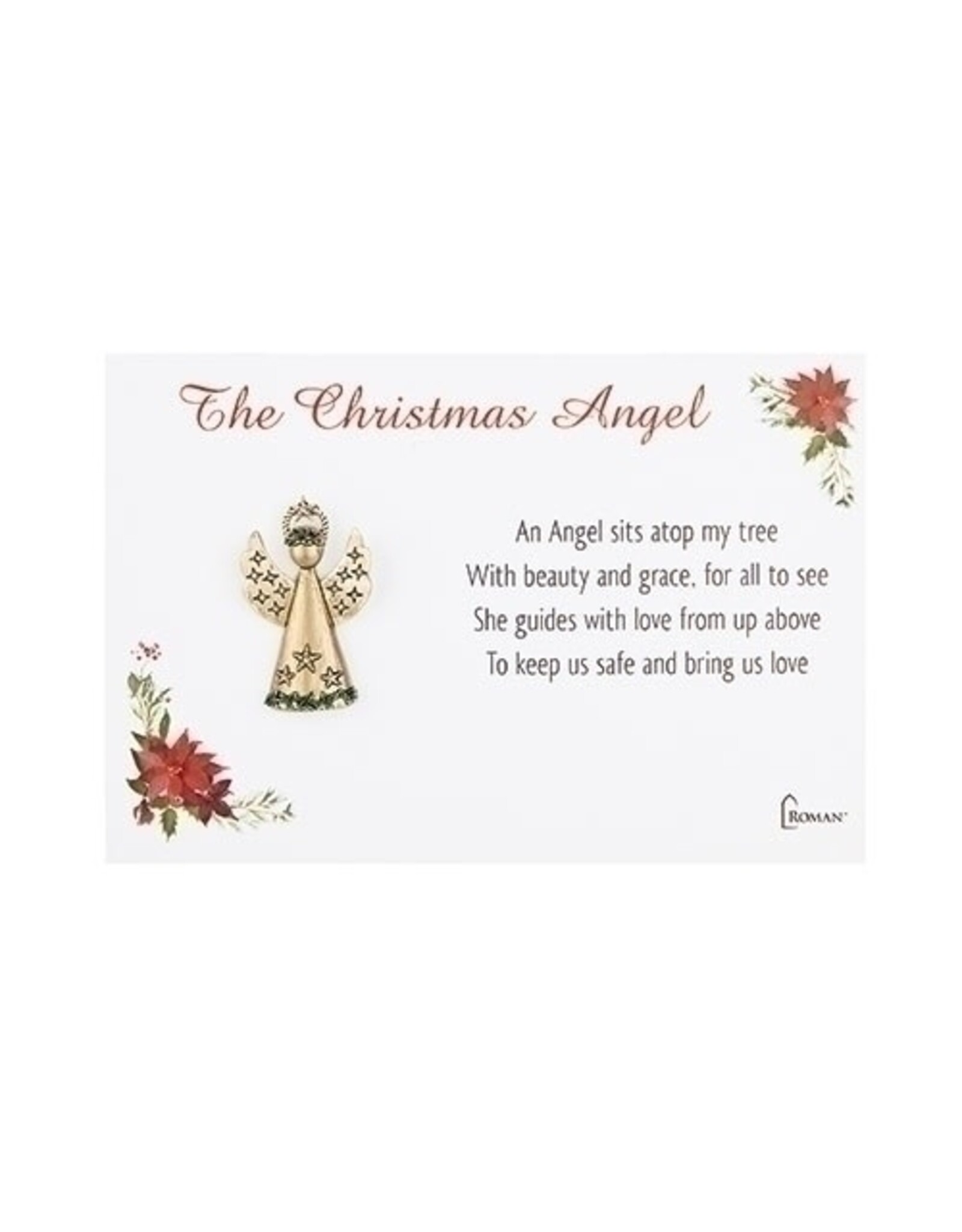 Roman Christmas Angel Lapel Pin