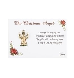 Roman Christmas Angel Lapel Pin