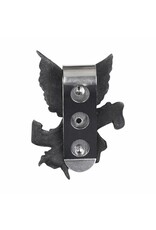 Singer Visor Clip - Never Drive Faster than Your Guardian Angel Can Fly