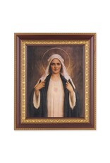 Hirten Picture - Immaculate Heart of Mary by Chambers, Cherry & Gold Framed (8x10"  Print)