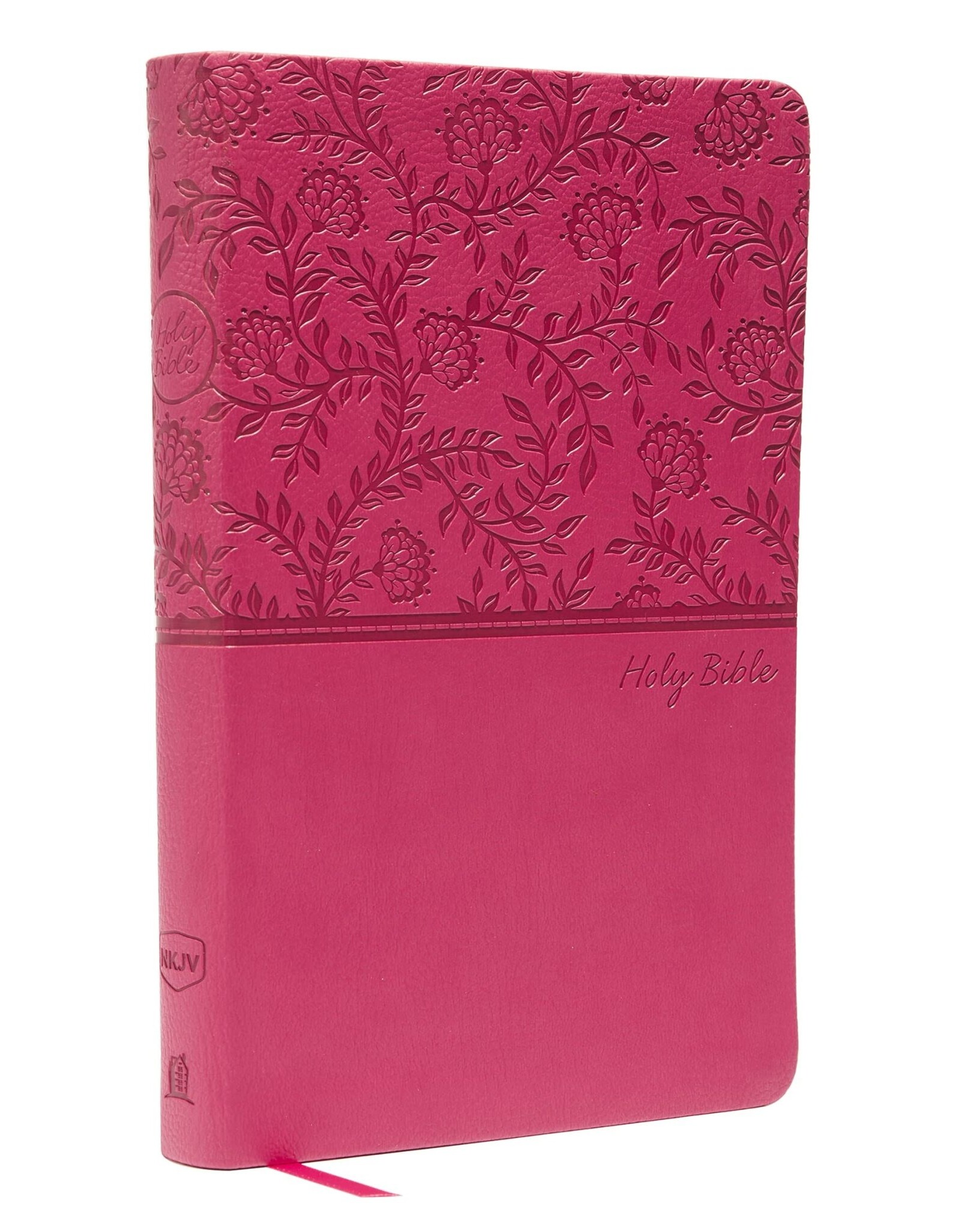 Thomas Nelson NKJV, Value Thinline Bible, Comfort Print, Imitation Leather, Pink