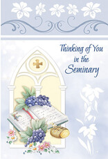 Greetings of Faith Card - Thinking of you in the Seminary