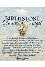 Malhame Regina Birthstone Angel Pins (Austrian Crystal)