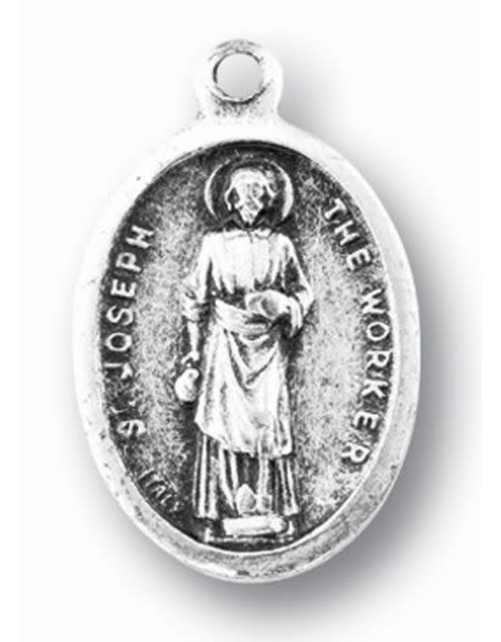 Hirten Oxidized Silver Oval Medal - Various Subjects I-M