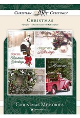 Hermitage Art Boxed Christmas Cards - Christmas Memories, KJV (12)