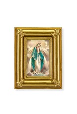 Hirten Blessed Virgin Mary Framed Picture 3.5"x4.5"